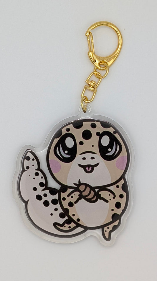 Leopard Gecko Keychain